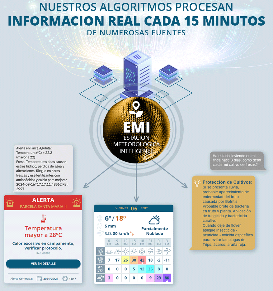 Como Funciona Su Estación Meteorológica Inteligente